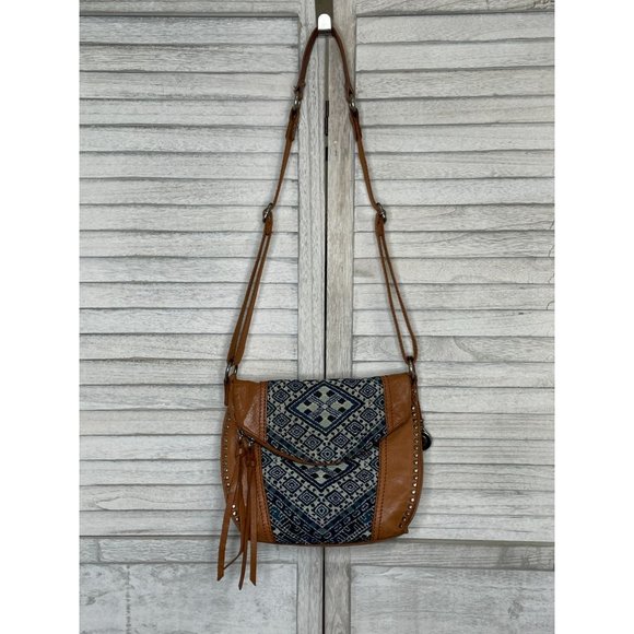 The Sak Handbags - The Sak Blue Diamond Silverlake Leather Crossbody Purse